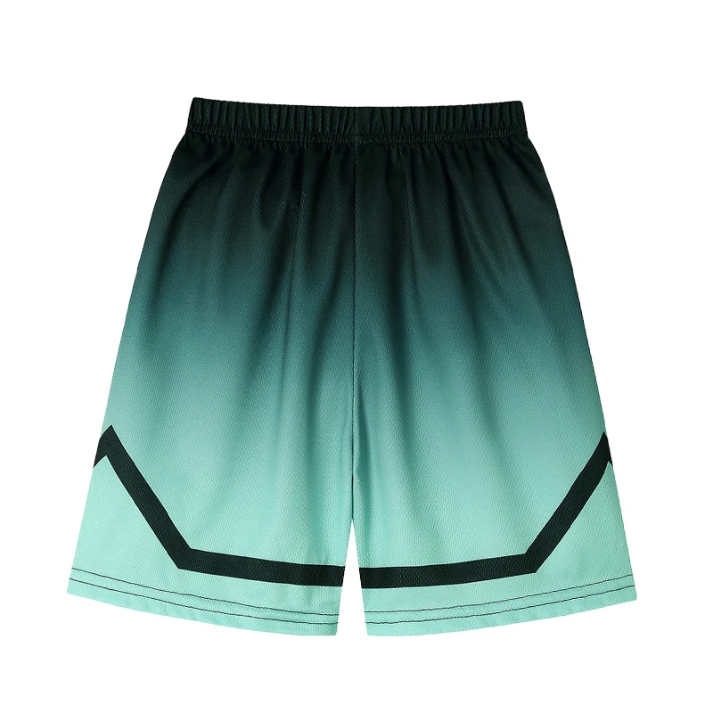 Celana Pendek Olahraga dan Santai Anak-anak Musim Panas 2/4 Potong untuk Anak Laki-laki dan Perempuan Rompi Lari Longgar dan Sejuk Set Pantai Ukuran Besar