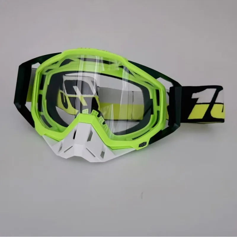

New Motorcycle Goggles for Off-Road Skiing, Windproof Dustproof UV400 Protection, Anti-Fog for Downhill Racing Riding Glasses