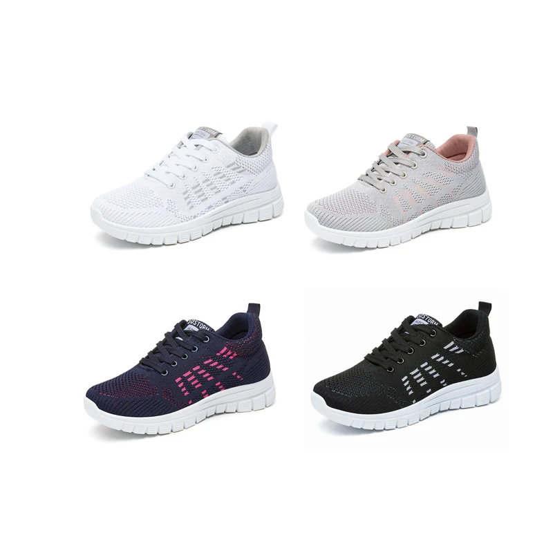 Women's Sports Sneakers Shoes Women Spring Autumn New Trend Fashion Casual Breathable Running Shoes Soft Sole Women Sports