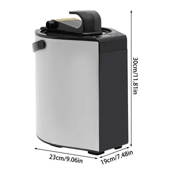 3L přenosný saunový napařovač, domácí lázeňský fumigační parní stroj s dálkovým ovládáním 10 nejlepší prodej napařovací stroj na tělo - №1