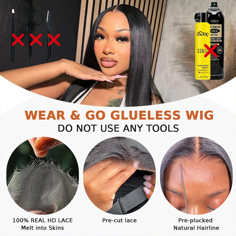 Water Wave Wig 100% Human Hair Wig 7x6 Drawstring Glueless Wigs Curly Wigs Deep Part Silklike HD Lace Wigs Brazilian Remy Hair