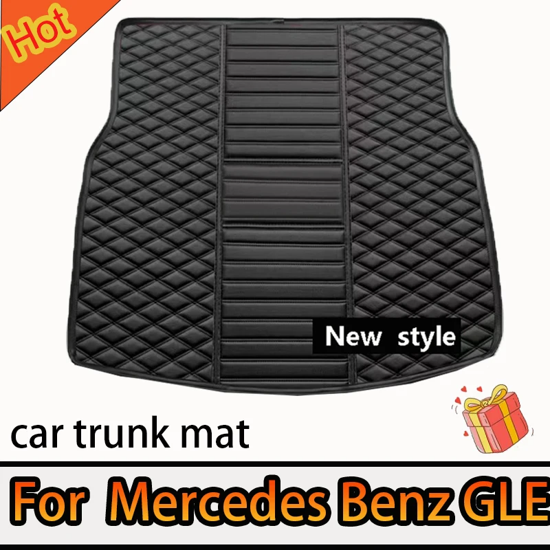 

Коврик в багажник автомобиля для Mercedes Benz GLE Class 5-местный W167 V167 350 450 580 2020 2021 2022 2023 2024 Автомобильные аксессуары