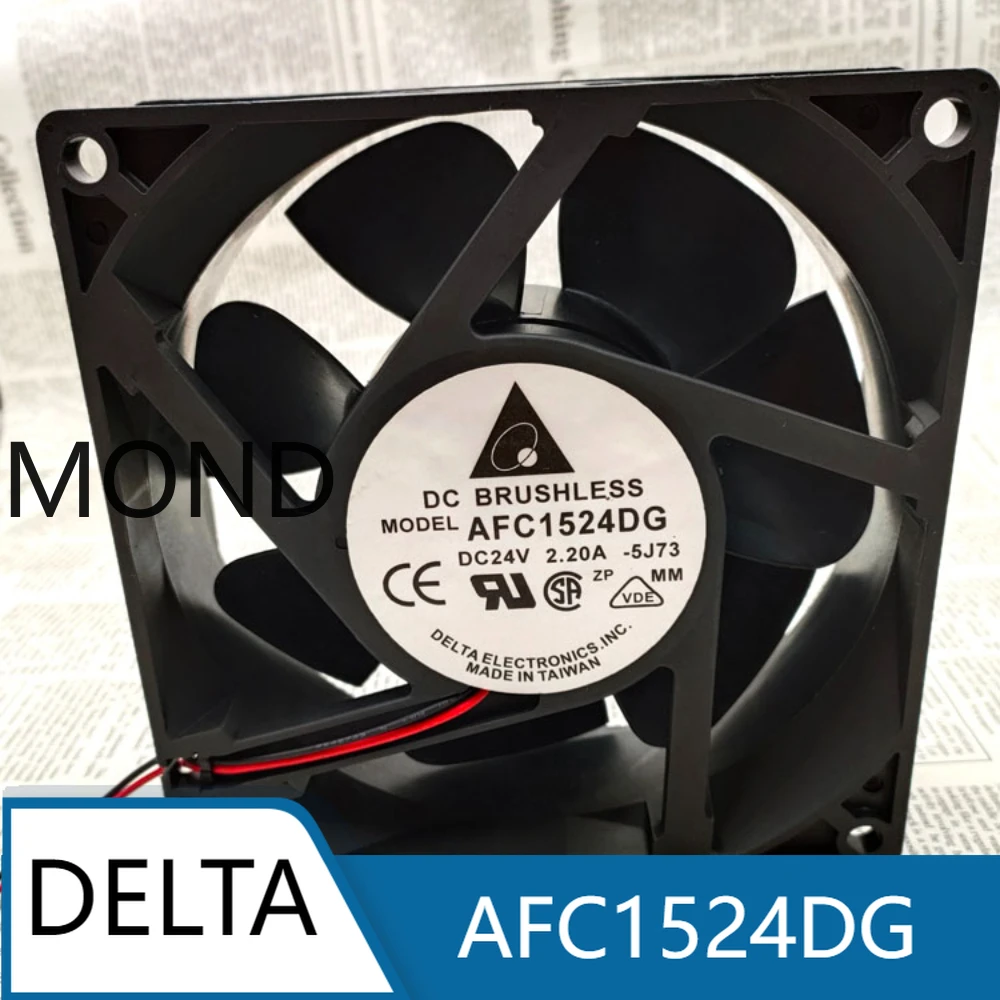 AFC1524DG 24V 2.20A 15050 Delta 15CM High Air Volume Frequency Converter Cooling Fan