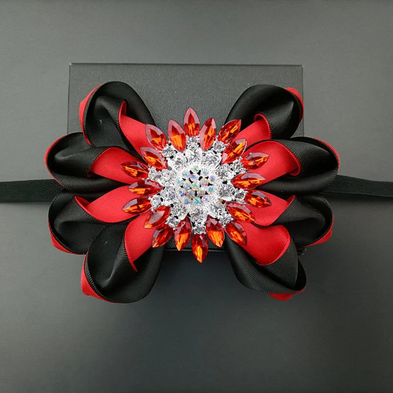 Оригинальный комплект брошей ручной работы с галстуками-бабочками, высококачественные аксессуары для классической рубашки, мужские свадебные воротники, комплекты карманных полотенец с цветочным корсажем