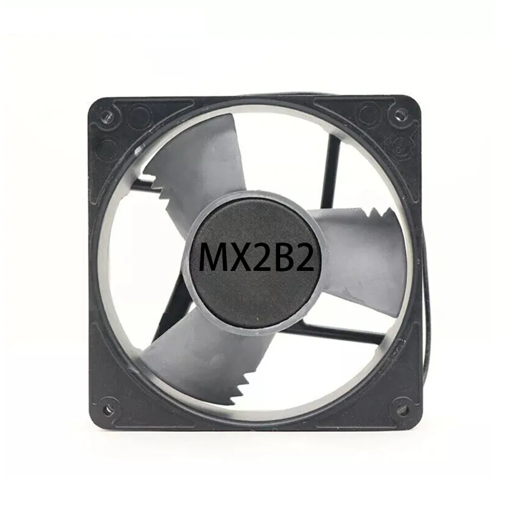 Compact Chassis MX2B2 115AC 0.20/0.18A 120*120*38MM 2Wires Cabinet Cooling Fan