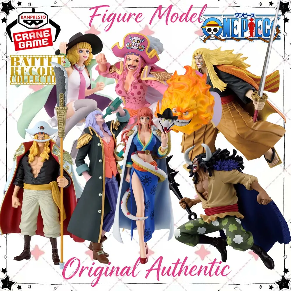 

Оригинальная коллекционная фигурка Banpresto Battle Record Collection One Piece Stussy Whitebeard John Big Mom Gloriosa, аниме-коллекционный предмет