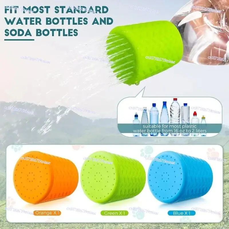 Silicone Pet Shower Head Dog Shower Head Bottle Attachment P