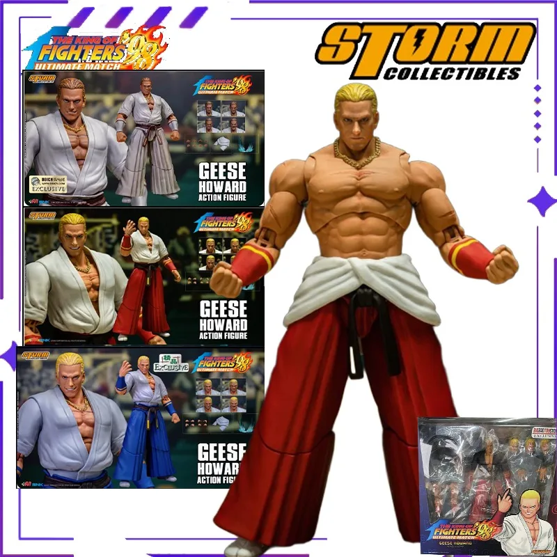 

Новые Storm Toys, оригинальная 1/12 King of Fighters 98, гусей Говард, модель мобильной куклы, игрушка ручной работы, подарочная коллекция на складе