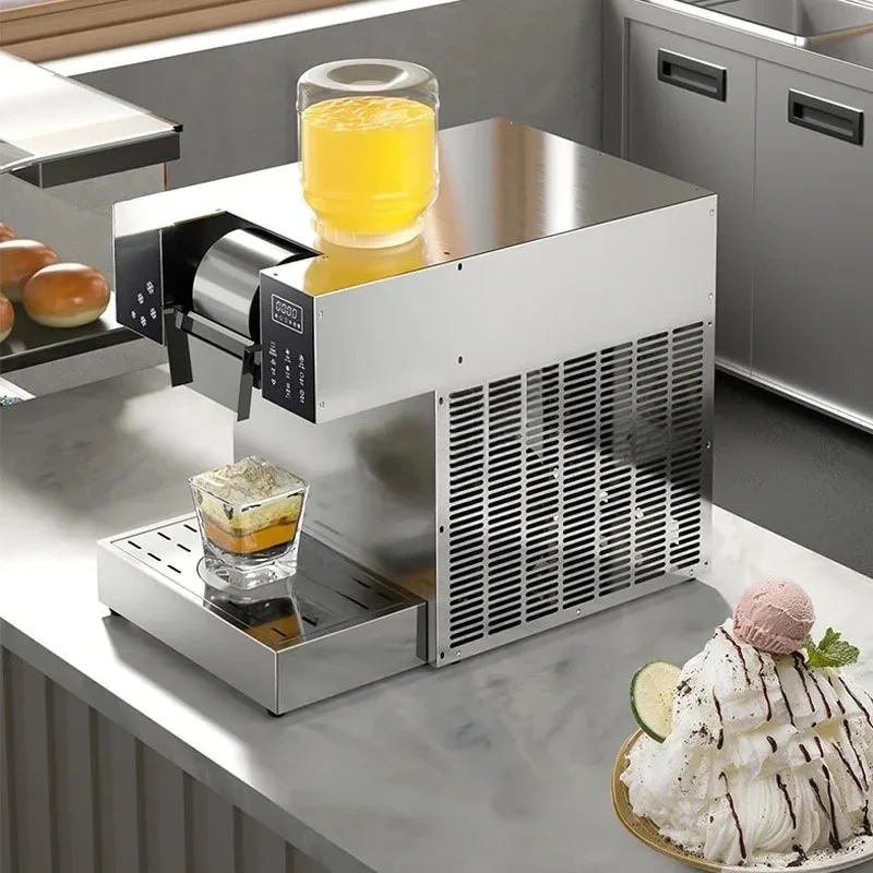 Blender Desktop Small Air-cooled Snowflake Ice Machine Fully Automatic Portable Electric Shaved Ice Snowflake Ice Machine