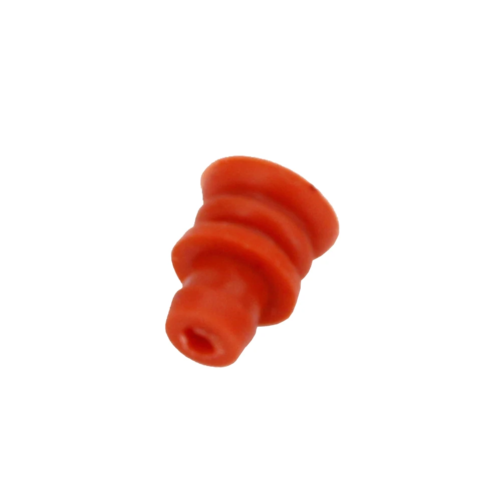 100 PCS 6mm DJ7163Y-2.2 Automotive Waterproof Sealing Wiring Plug Wire Harness Sealing Silicon Rubber Waterproof Plug 281934-3