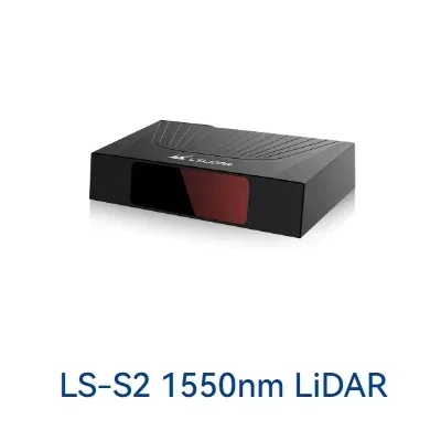 LSLIDAR LS-S2 128-line image level 1550nm fiber optic vehicle gauge hybrid solid-state LiDAR 180m 3D  radar sensor