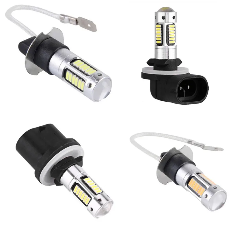 

1pc High Power Anti Fog Bulb Car H3 LED Fog Light High Power Lamps Daytime Running Light Bulb Super Bright Lamp