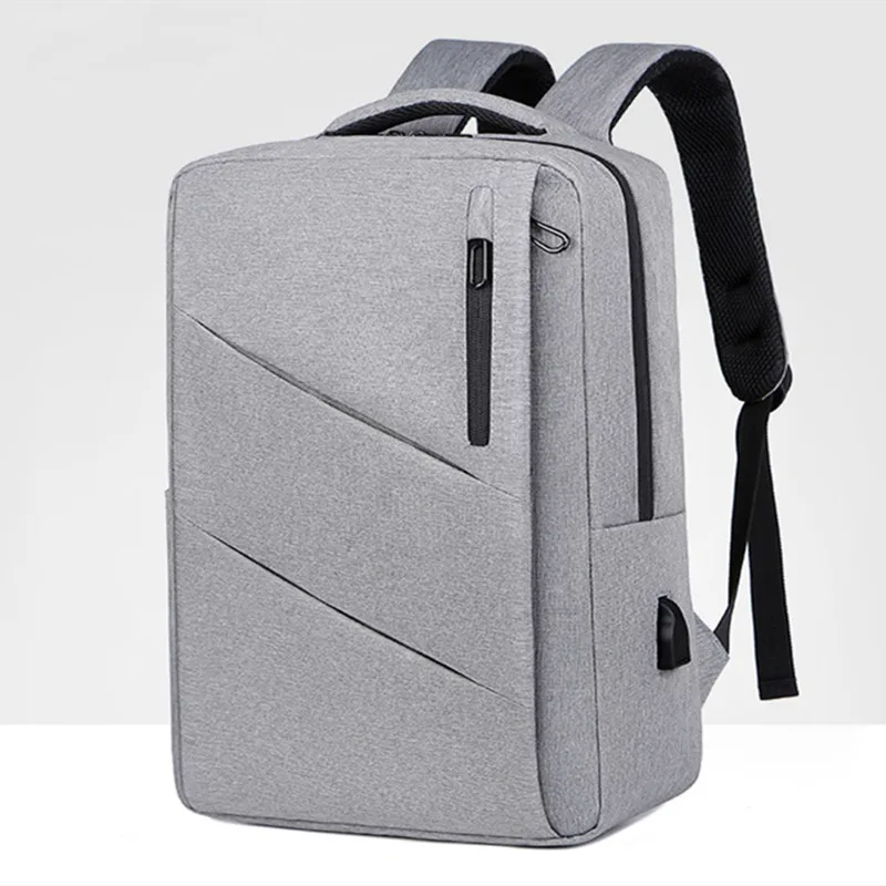 2024 New Leisure Outdoor Fashion Business Travel 15.6 inch Laptop Backpack Waterproof Anti-theft Student Backpack