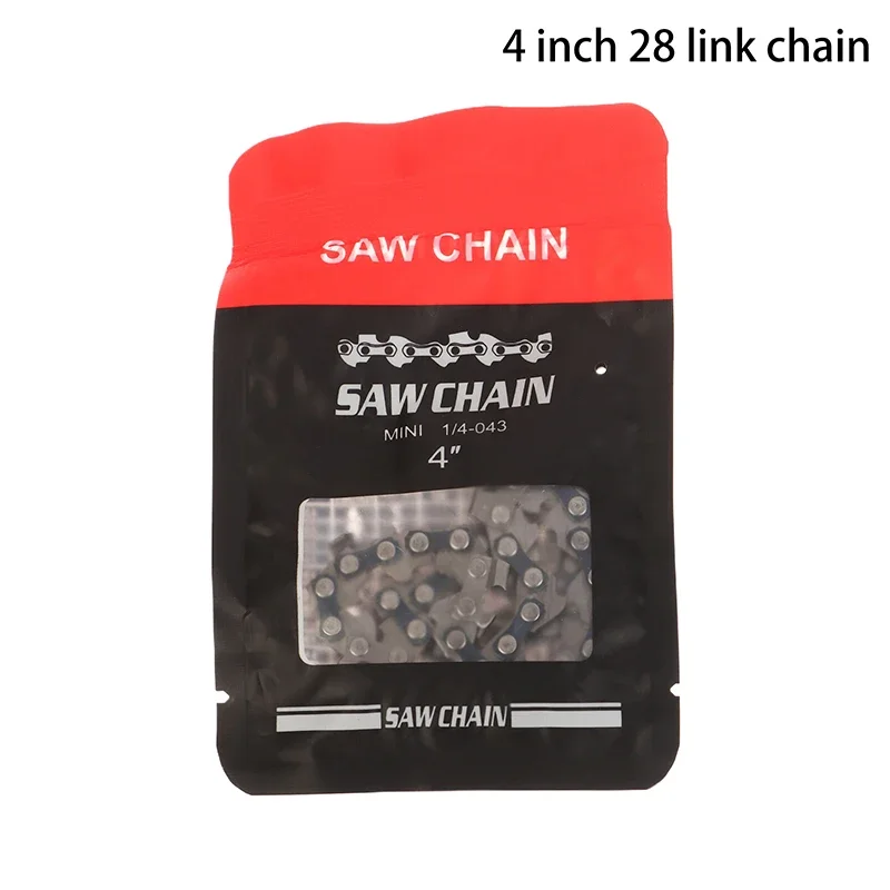

4Inch Metal Chainsaw Chain Spare Parts Link, Saw Chain Blade for Electric Saw, Wood Cutting Accessories