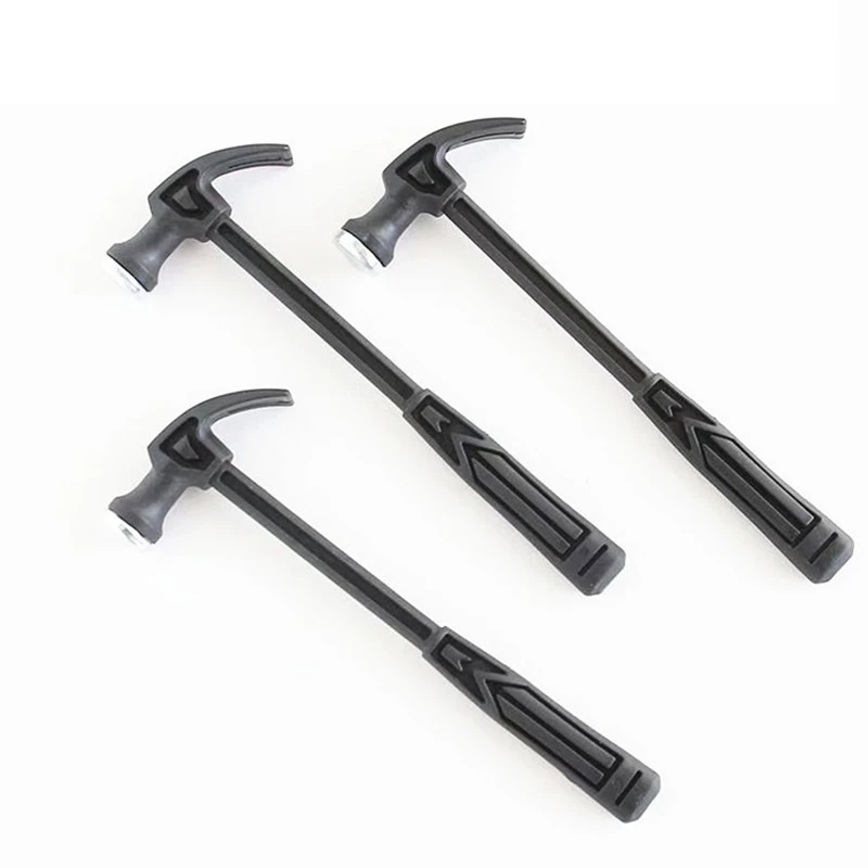 20Pcs Mini Plastic Claw Hammer Small Hand Tool Woodworking Watch Repair Safety Repair Photo Frame Nail Puncher Hammers