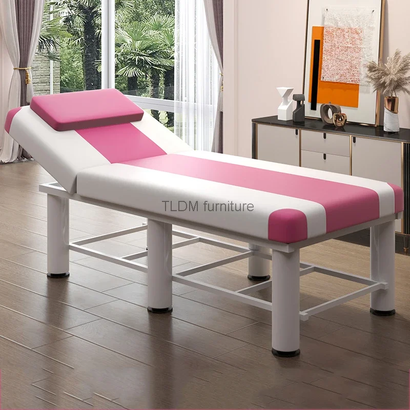 Materassi lettino cosmetico lettino per tatuaggi per Pedicure di bellezza massaggio pieghevole Spa professionale mobili per massaggi MQ50MB