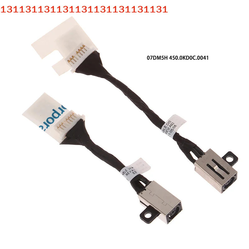 3410 3510 E3510 E3410 07DM5H 0N8R4T DC Power Jack High-Quality Replacement Part Laptop Charging Flex Cable for Dell Latitude