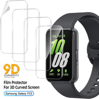 Soft Hydrogel Film for Samsung Galaxy Fit 3 Anti-scratch Screen Protector for Fit3 Protective Films Not Glass Watch Cover 1-3PCS