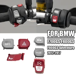 Motorcycle Switch Button Cover Plastic for BMW F700GS F800GS F800GS Adventure F800R F800GT F 800 GS Accessories Function buttons