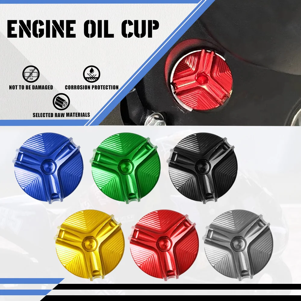 

Oil CUP Oil Fill Cap For Ducati Multistrada 1200/1260/1200S/1200GT/950/1100 M20*2.5 Motorcycle Engine Oil Filler plug Cover