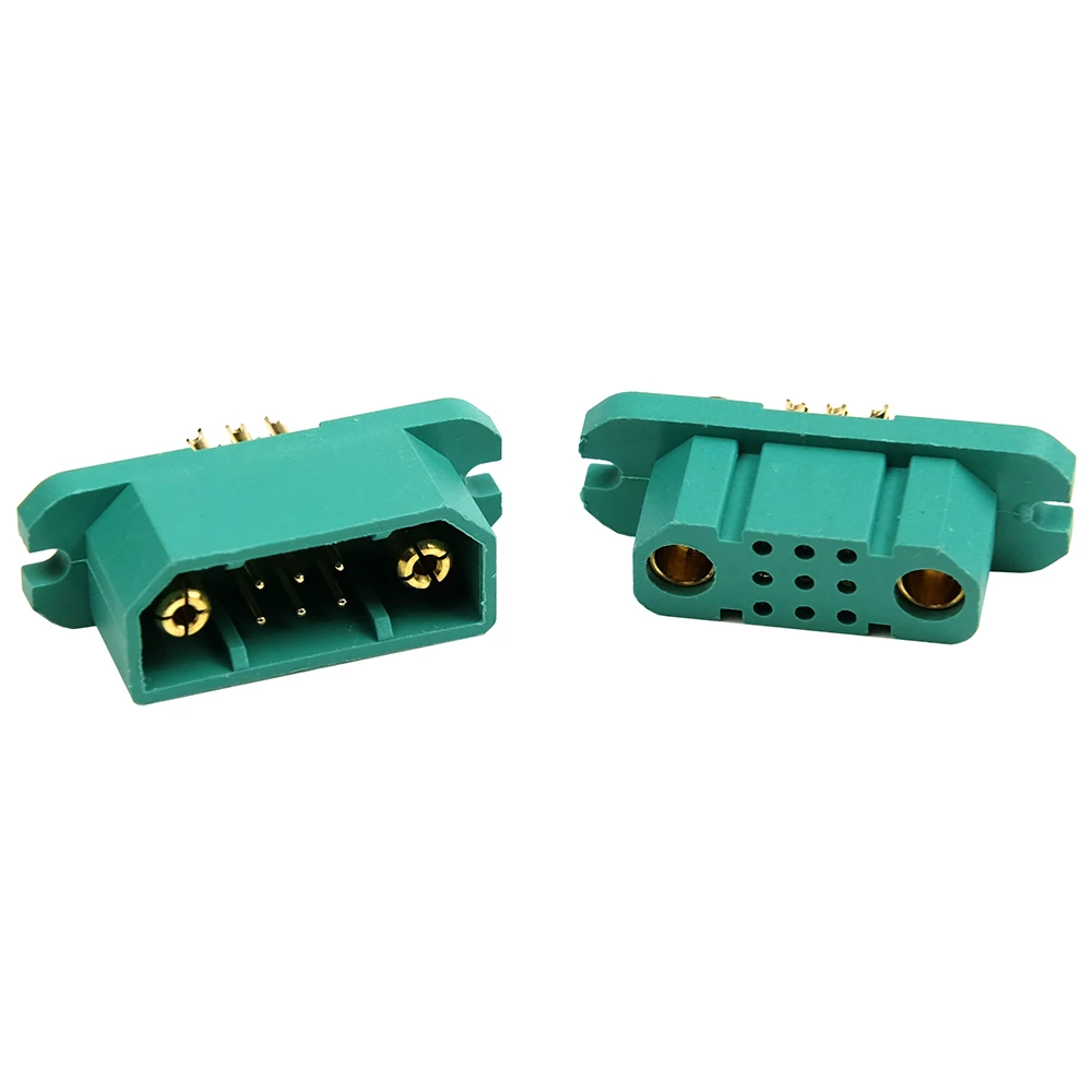 1/2 Pairs MPX2+9 Connector JX9 Multi Wire Servo Extension Male Female Plug Signal for RC Fixed-wing Airplane Turbine Jet