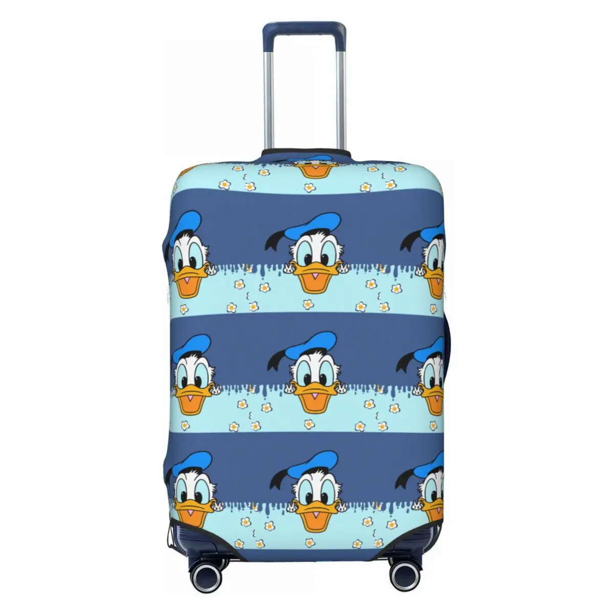 

Custom Donald Anime Duck Luggage Cover Protector Funny Funny Cartoon Travel Suitcase Protective Cover for 18-32 Inch