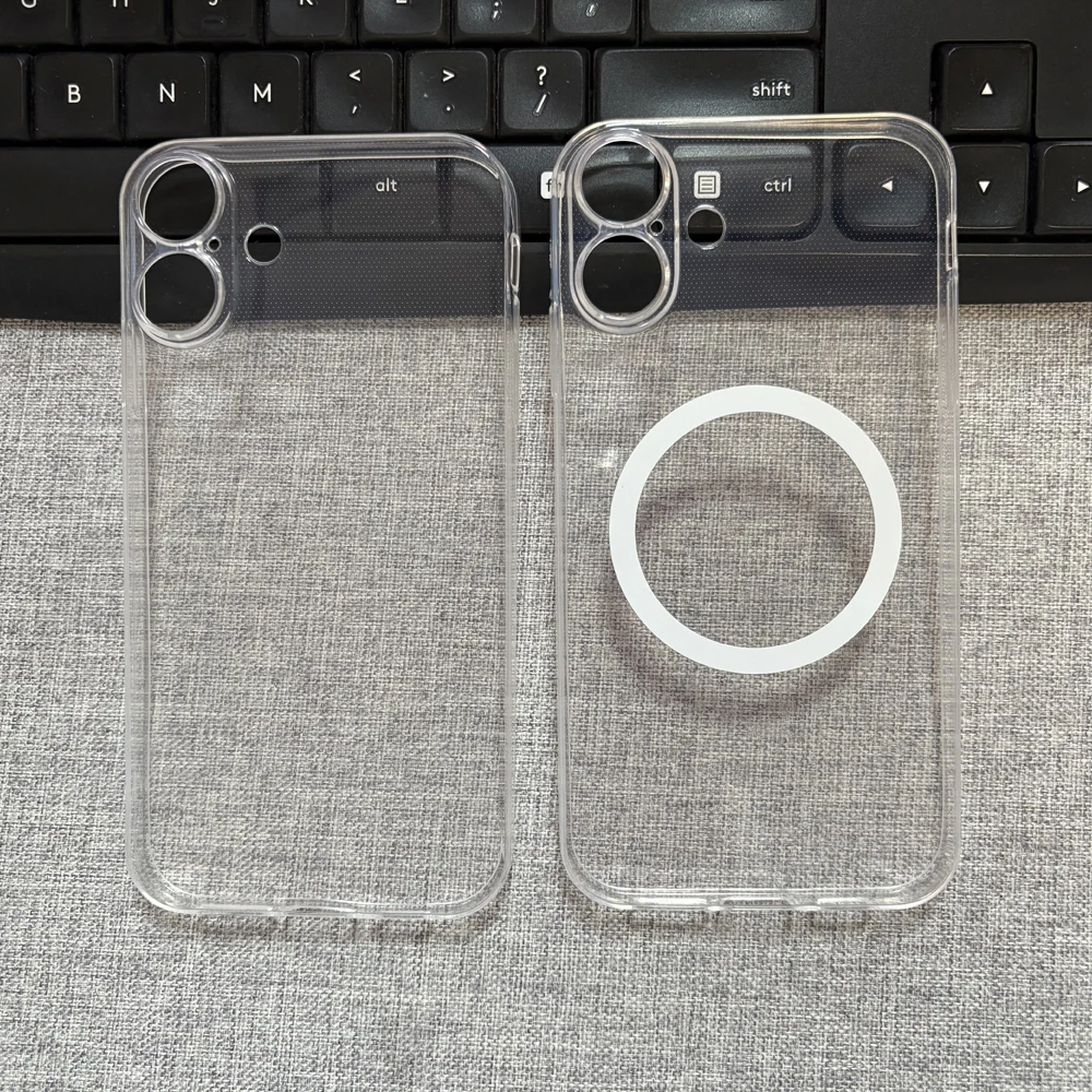 Funda de teléfono transparente para bricolaje XR a 16 funda protectora suave para Xr a 17