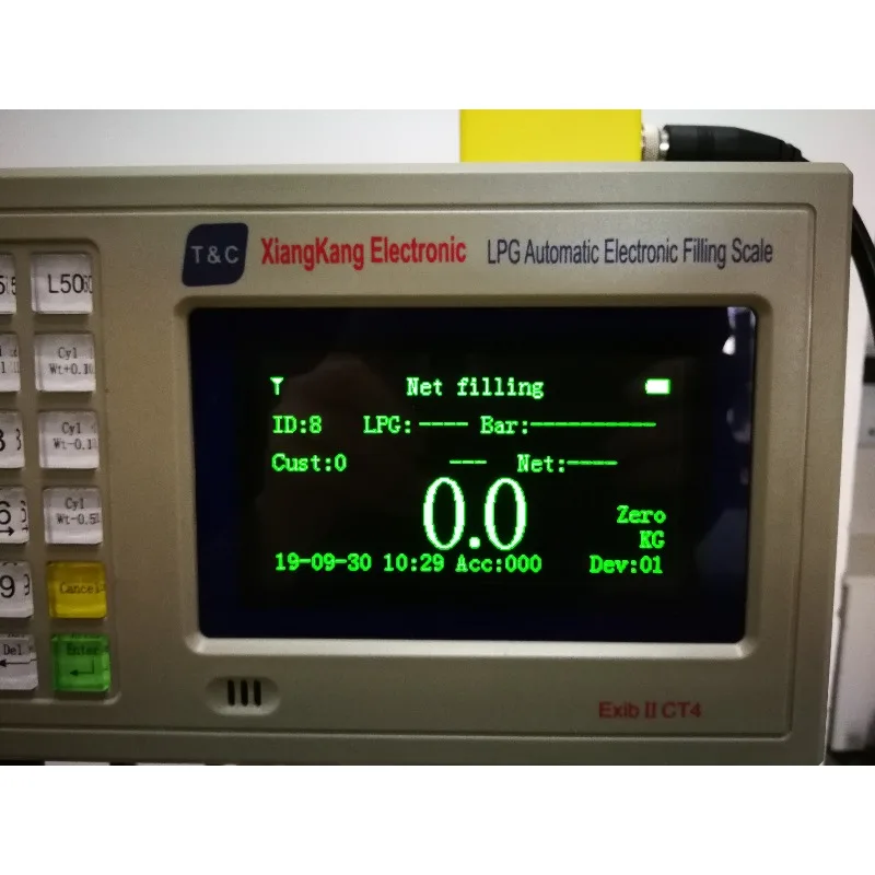 Lithium Battery Power Filling Station Easy To Operate Lpg Gas Cylinder Filling Scale Machine