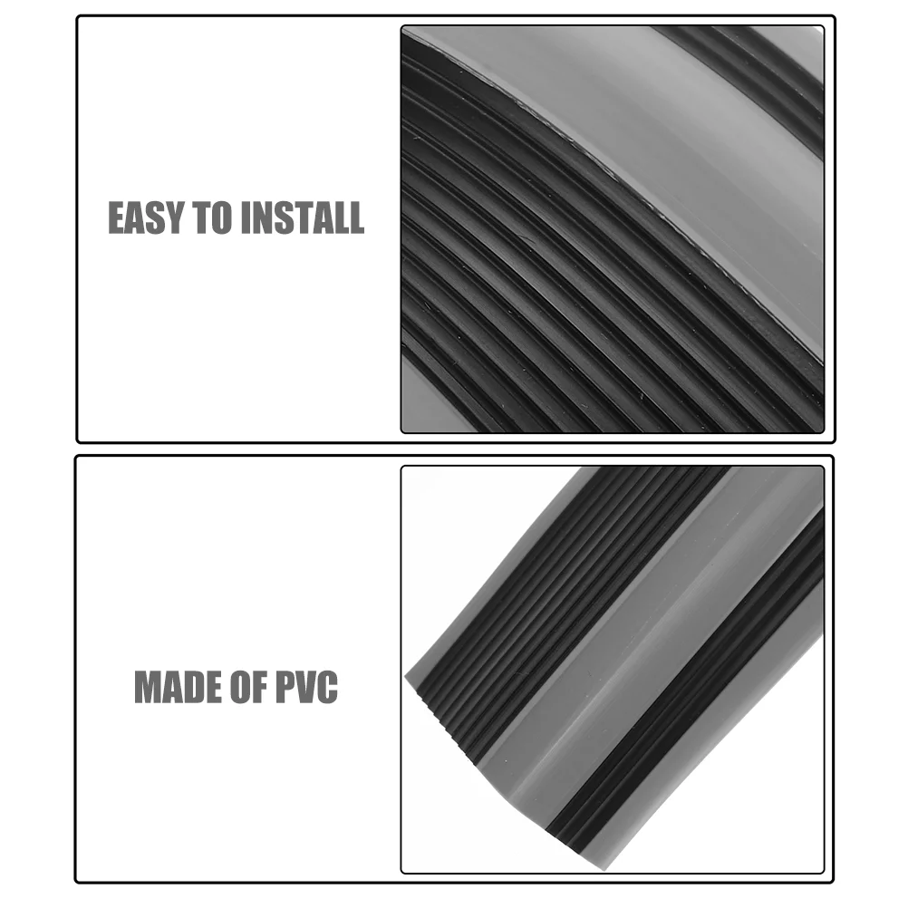 Anti-slip Mat for Stairs Black Duct Tape Step Strips Floor Transition Trim Molding Outdoor Grip Tapes Pvc Nose