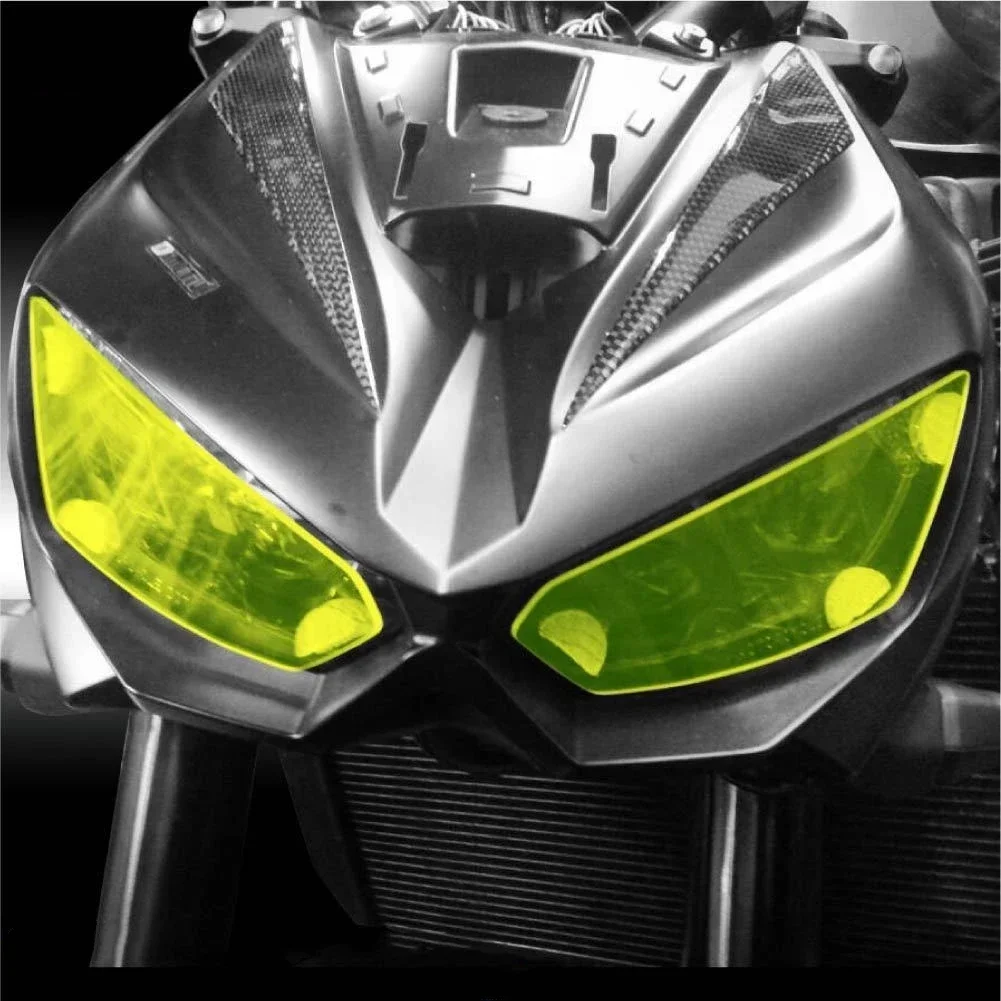 

Для KAWASAKI Z1000 2014 2015 2016 аксессуары для мотоциклов защита фар-флуоресцентный зеленый