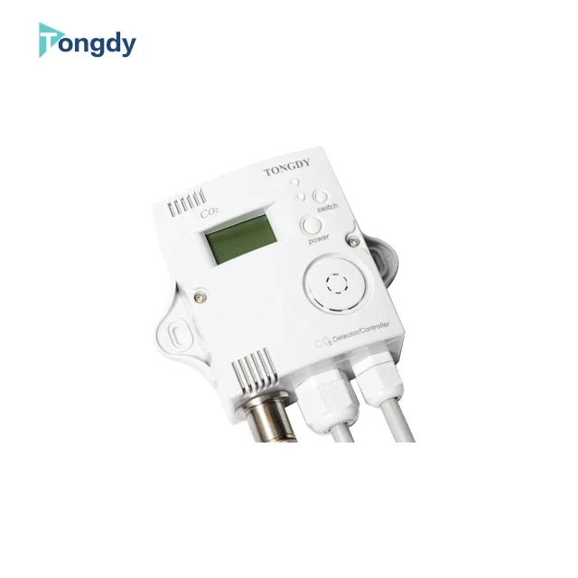 Tongdy CO2 controller /CO2 detector for greenhouse 0~2000ppm CE RS485