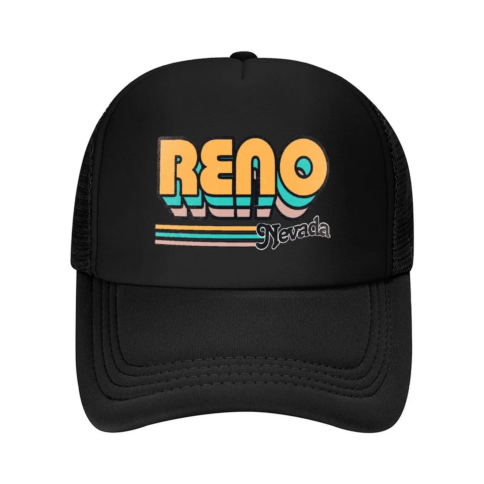 

Reno, NV | City Stripes Baseball Cap custom caps fishing hat Kids Hat Visor Women's Beach Visor Men's