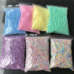 1 Pack Polystyrene Styrofoam Balls Bottle DIY Snow Mud Particles Accessories mini Balls Small Tiny Foam Beads Ballon Foam Filler