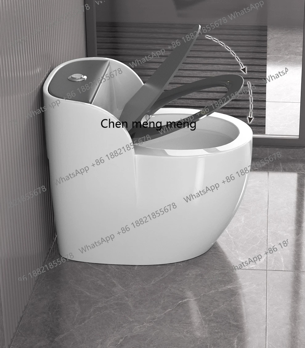 

Household toilet siphon large suction Phnom Penh color silent small apartment large suction toilet