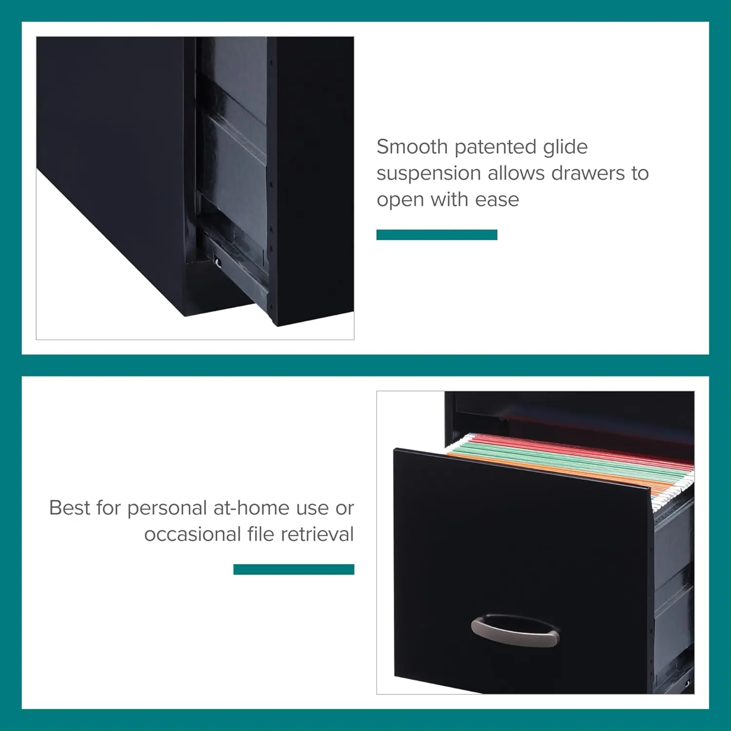 SOHO 18" 3-Drawer Vertical File