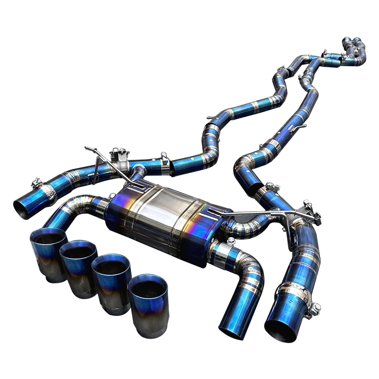 

High Performance Titanium Alloy Exhaust System Valvetronic Cat-back Exhaust Pipes for M2C F87 Exhaust