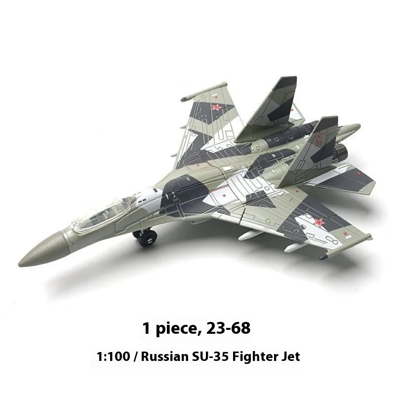 

Su-35 Fighter Jet Assembly Block Model 1:100 Military Aircraft Toy Puzzle Educational Building Construction Toy For Kids