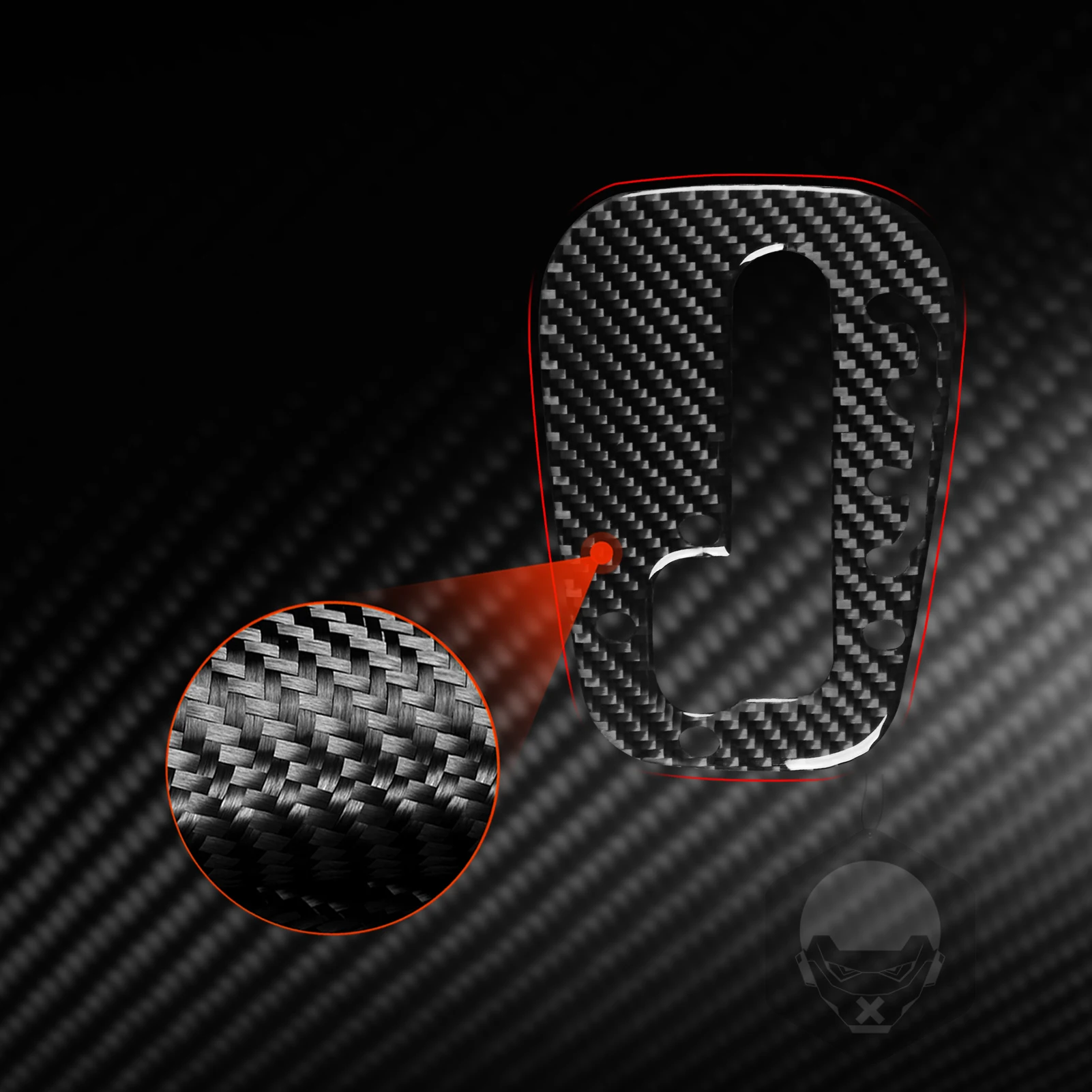 For Saab 9-3 2003—2011 Car Interior Accessories Carbon Fiber Center Console Gear Shifter Display Panel Decal Cover Trim Sticker - view 6