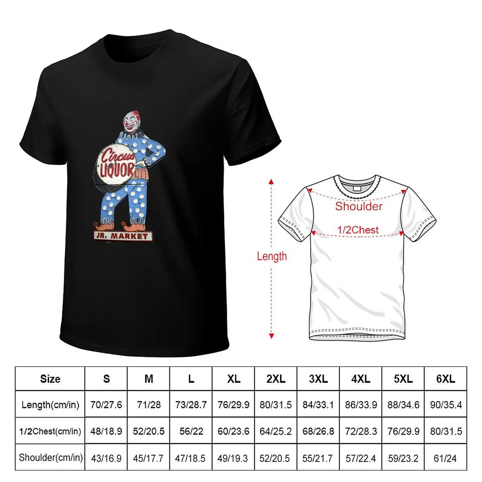 Circus Liquor T-Shirt Halloween Theme T-Shirt
