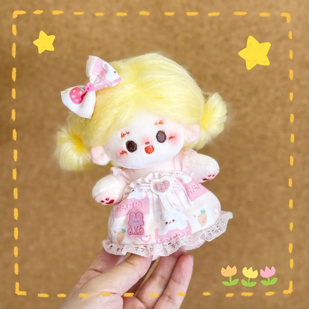 Cute 10cm Cotton Doll Doll Skirt Multiple Styles Hand-made Lolita Dress Dolls Accessories Gift Doll Clothing Children Toys