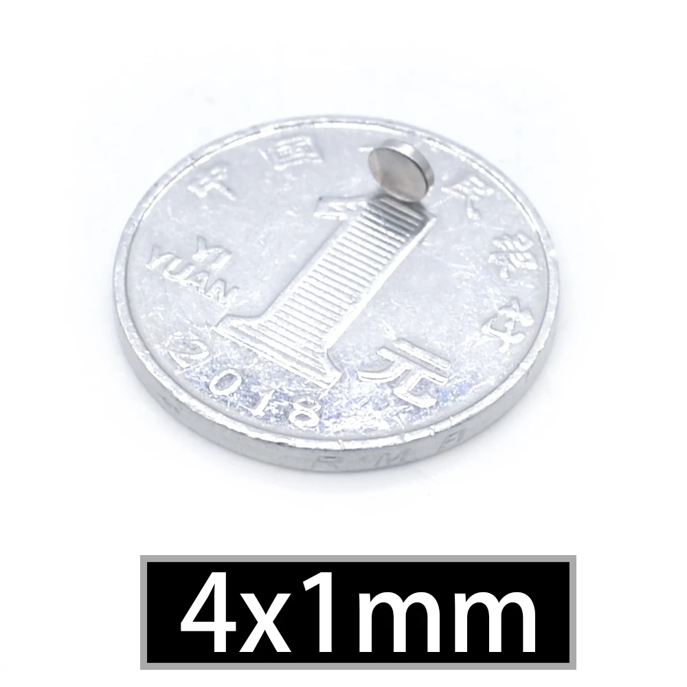 4x1mm Magnete 4mm X 1mm Runde Kühlschrankmagnete Imanes 4*1mm Neuer Magnet – Detail 1