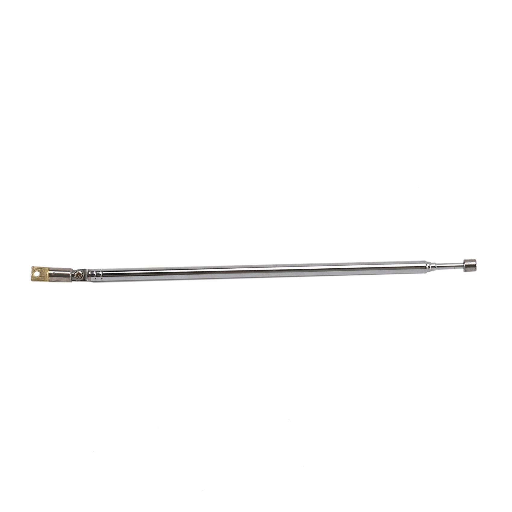 

ATP5 2 Pair 62.5cm 24.6 inch 4 Section Telescopic Stainless Steel AM FM Radio Universal Antenna