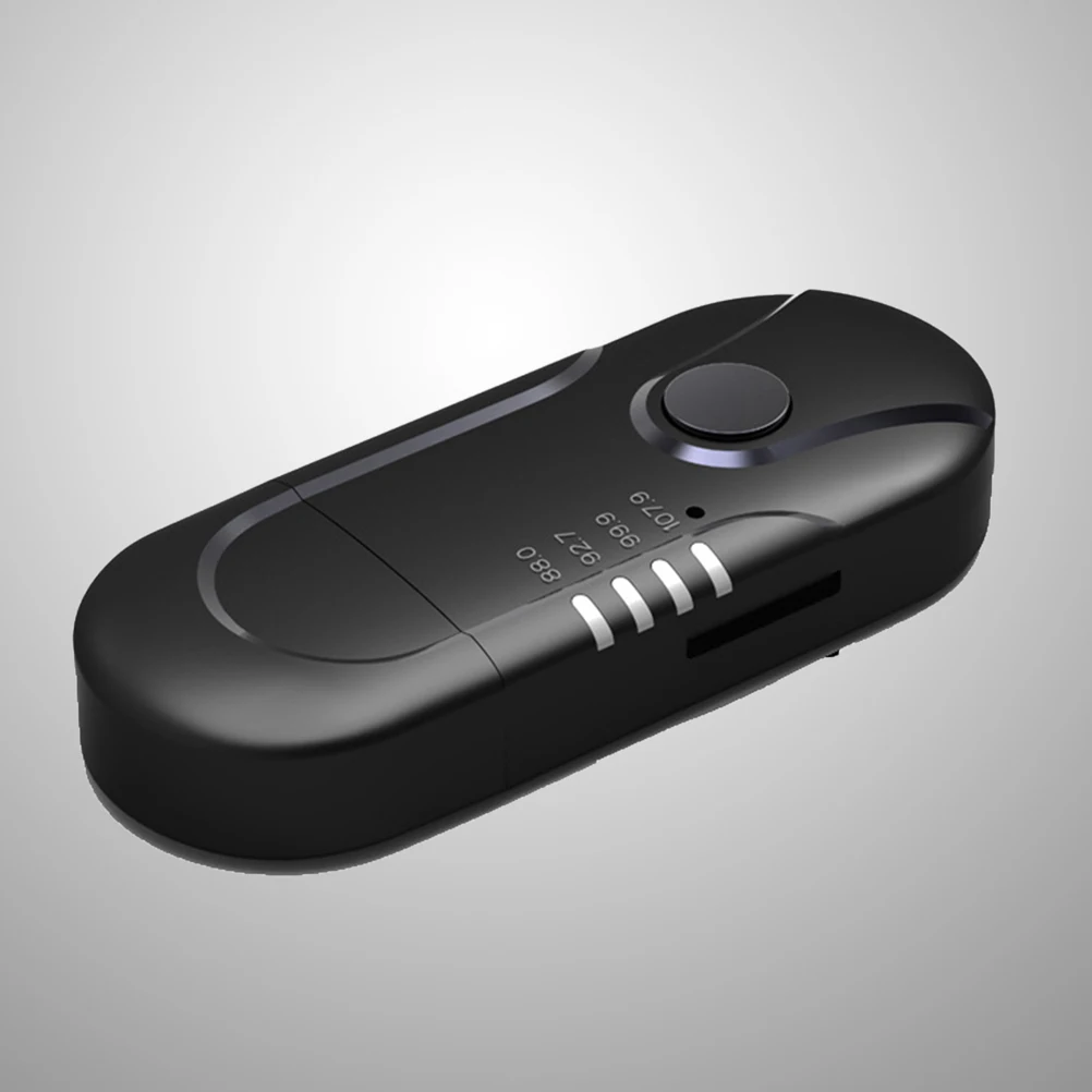 

Receiver Audio Adapter Wireless Transmitter AUX 3_5mm USB Output High Quality Sound Music Play Answer Calls Mini