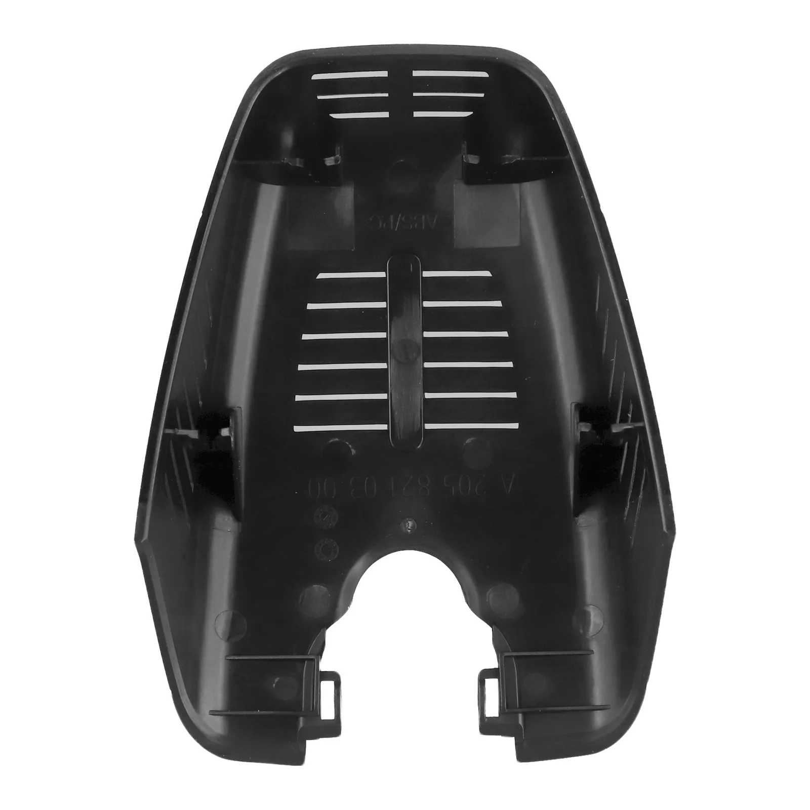 Black Mirror Trim Mirror Trim Cover Black Replacement Part Non-deformation Replacement Installation ABS Material