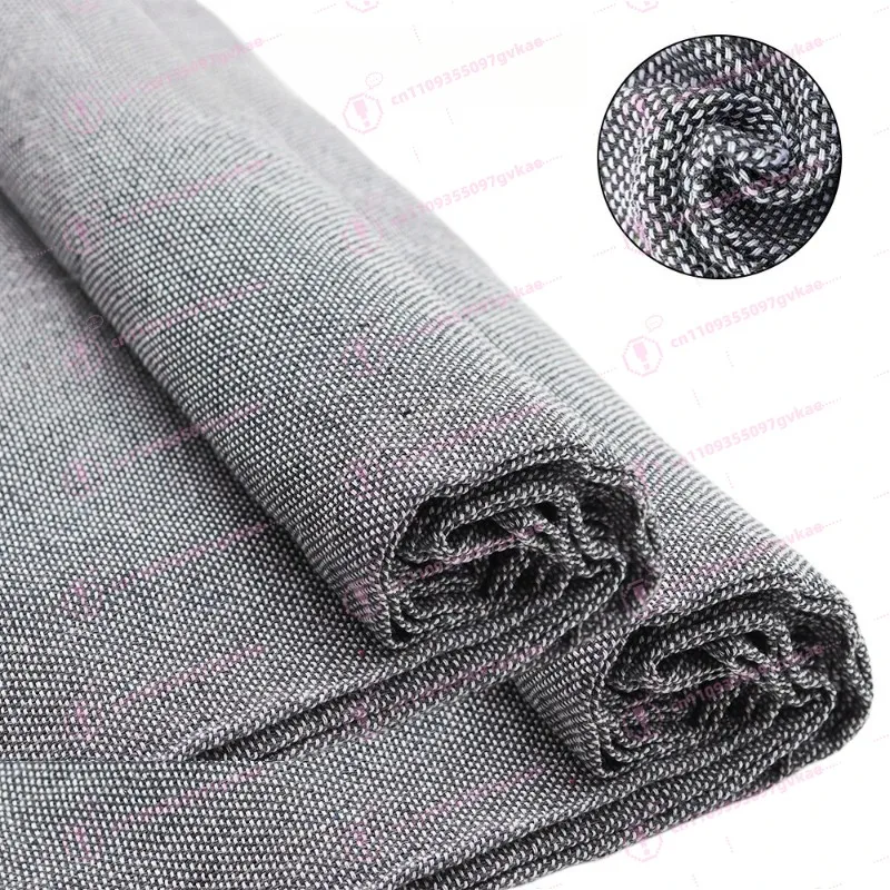 

Ткань-основа для тафтинга, для шитья ковров своими руками, 1.5x4м, серая, необработанная, имитация льна, грубая, для тафтинг-пистолета