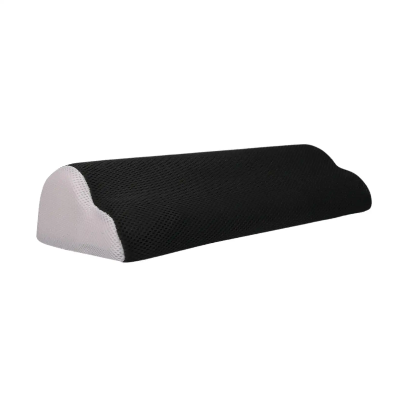 Mesh Cloth Footrest Pillow Ergonomic Leg Rest Cushion for Office Work Bedroom Travel Airplane Foot Support