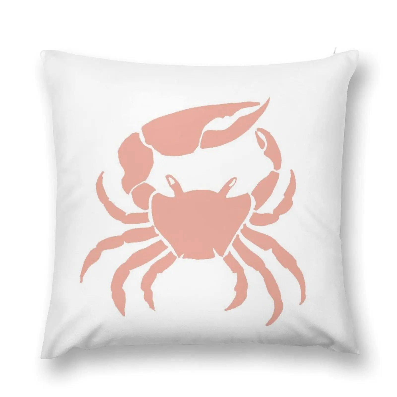 Fiddler Crab - Nantucket Red Throw Pillow Luxury Pillow Case covers for pillows Cushion Child pillow