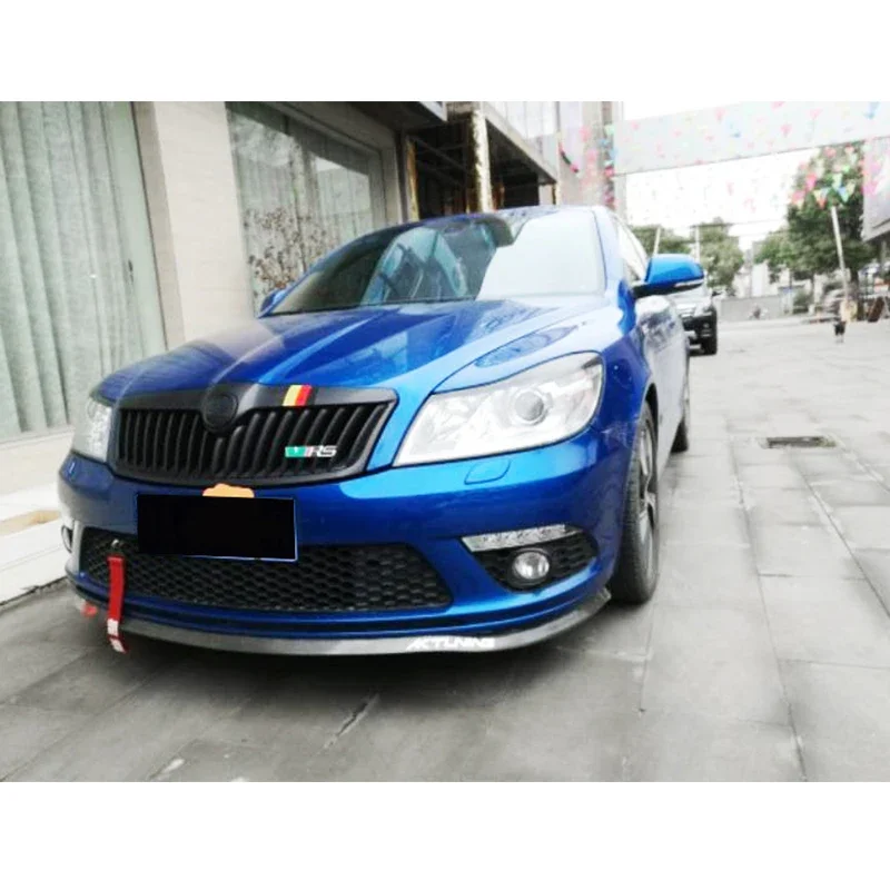 Front Bumper Grille Racing Front Bumper for Skoda Octavia Grill 2010--2013 Body Kit Accessories Auto Parts Air Intake Grille