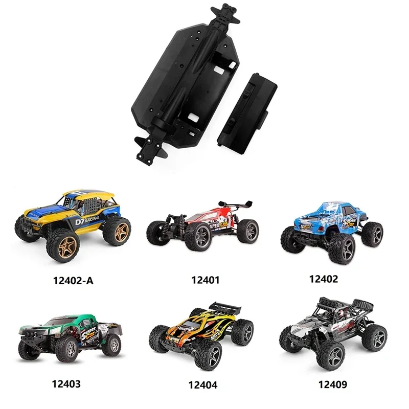 

WLtoys 104009 12402-A 12401 12402 12403 12404 12409 RC Car spare parts 12409-1510 Chassis / 12409-1511 battery cover