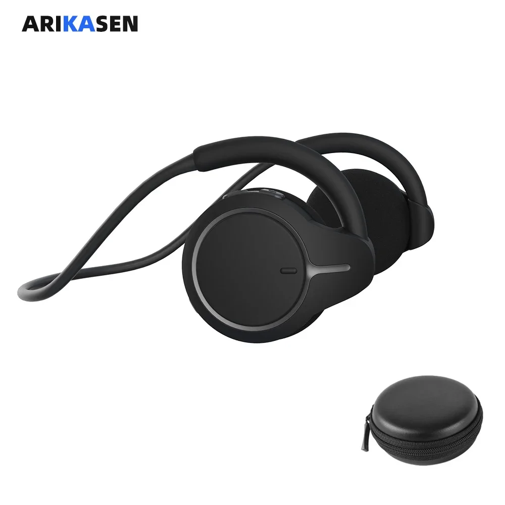 Wireless Headphones MP3 Over Ear Sports Bluetooth Earphones Soft Wrap Around Headphones with Mic Comfortable Foldable Headphones